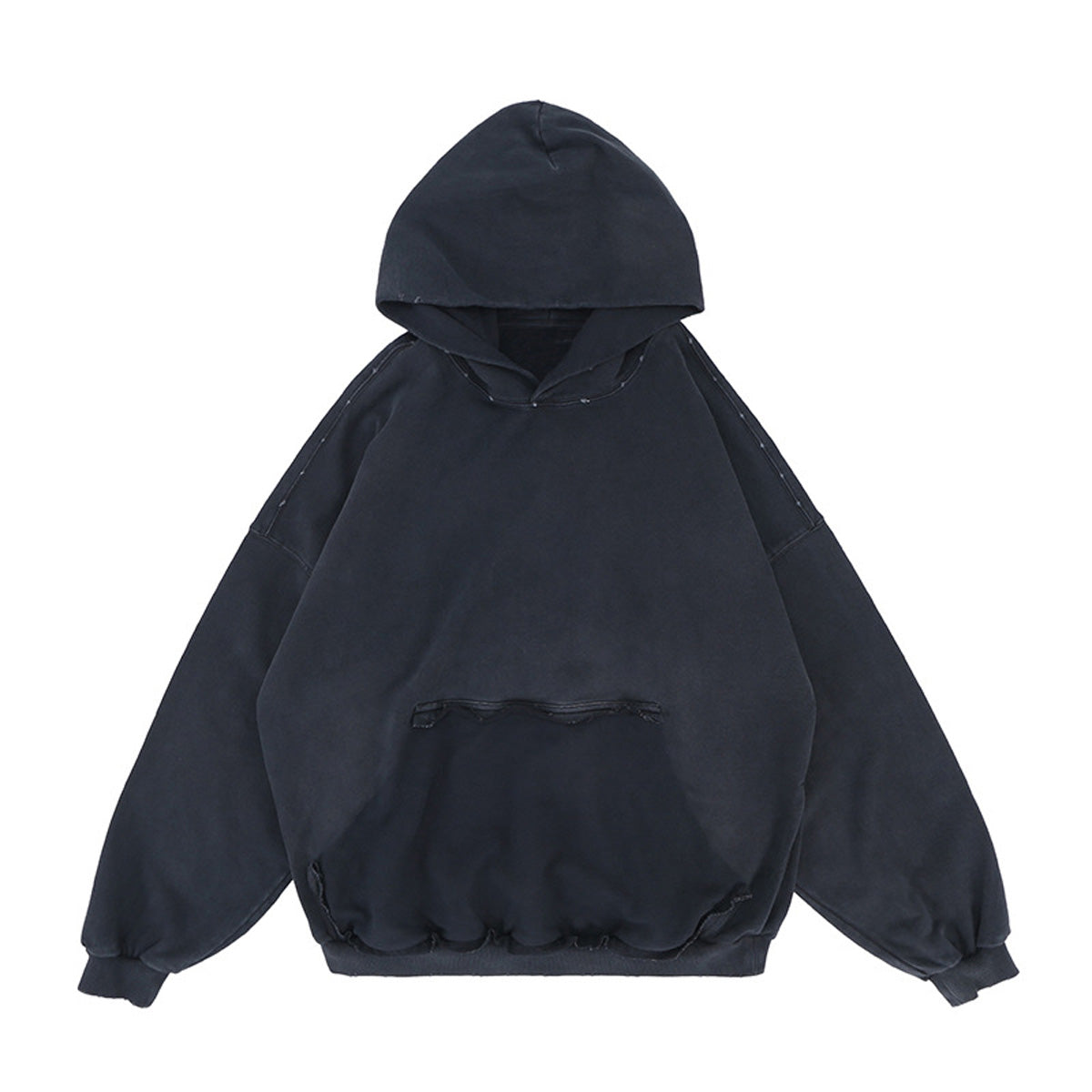 Sweat à Capuche avec Poche Inversée - Unisexe