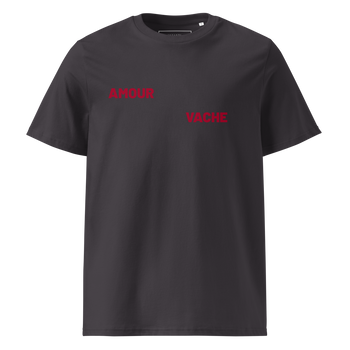 T-shirt Amour Vache Imprimé - Unisexe