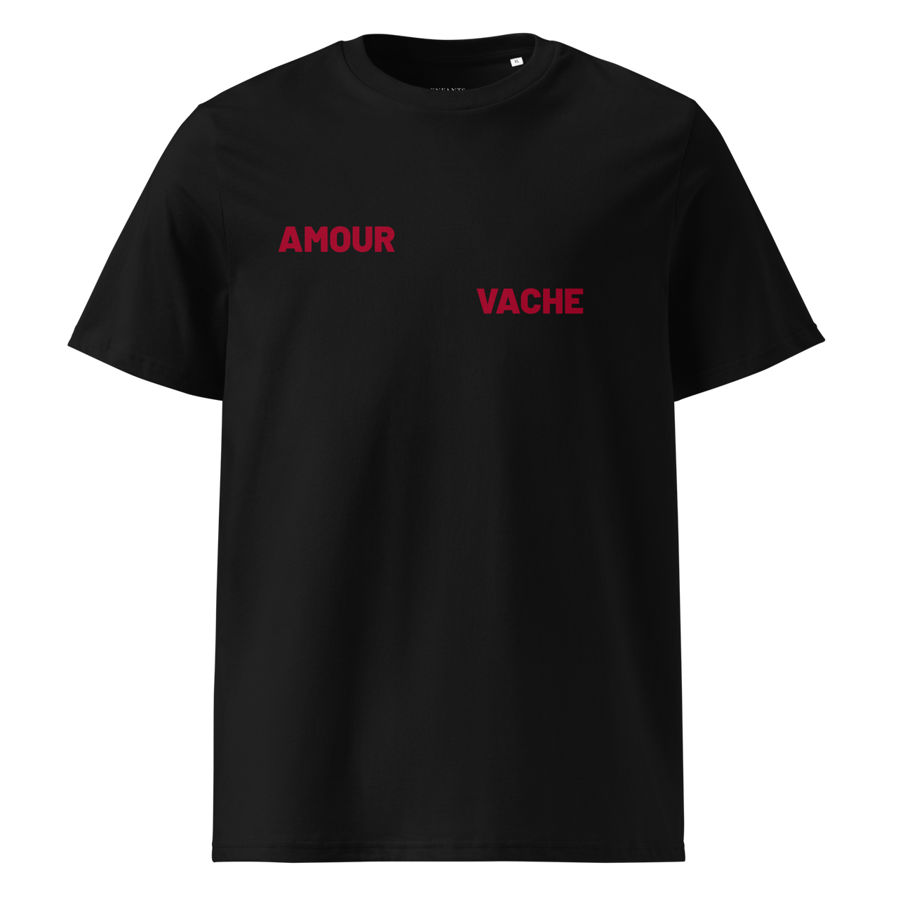 T-shirt Amour Vache Imprimé - Unisexe