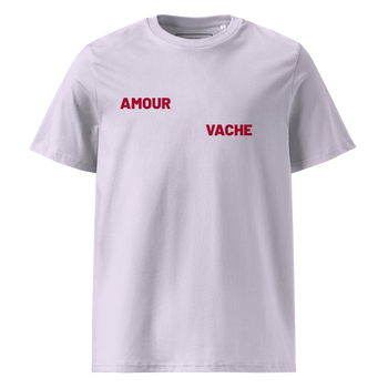 T-shirt Amour Vache Imprimé - Unisexe