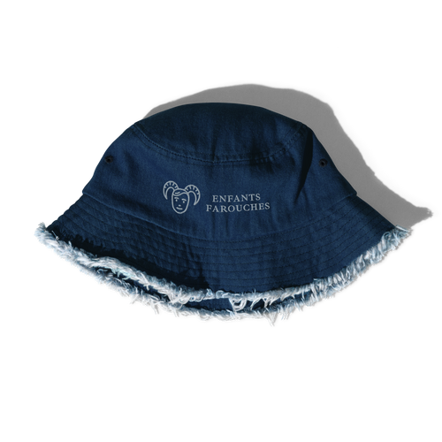 Bob look denim Imprimé - Unisexe