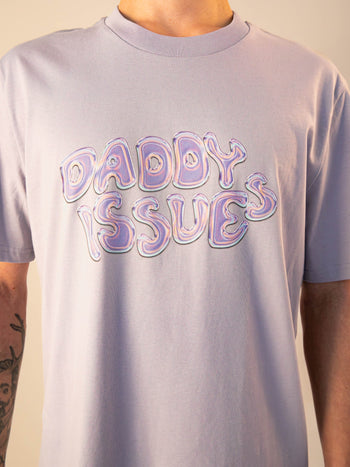 T-shirt Daddy Issues Imprimé - Unisexe