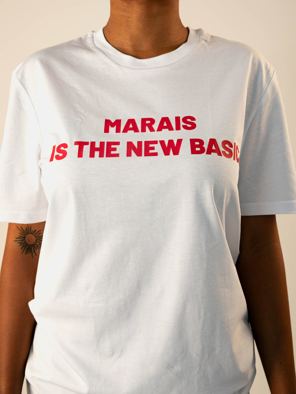 T-shirt Marais is the new Basic Imprimé - Unisexe