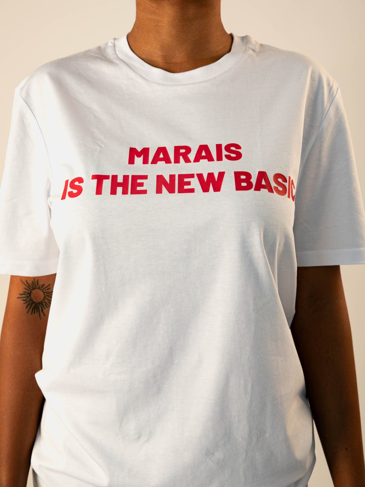 T-shirt Marais is the new Basic Imprimé - Unisexe