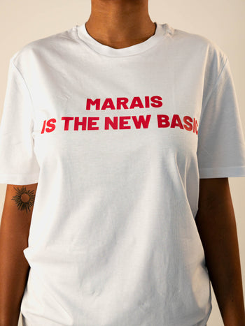 T-shirt Marais is the new Basic Imprimé - Unisexe