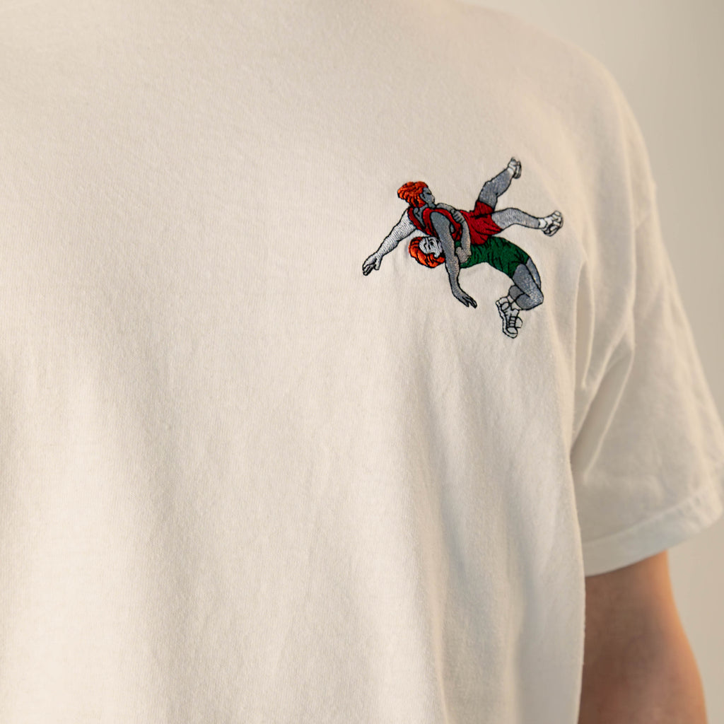 T-shirt Lutte Côté Coeur Brodé - Unisexe