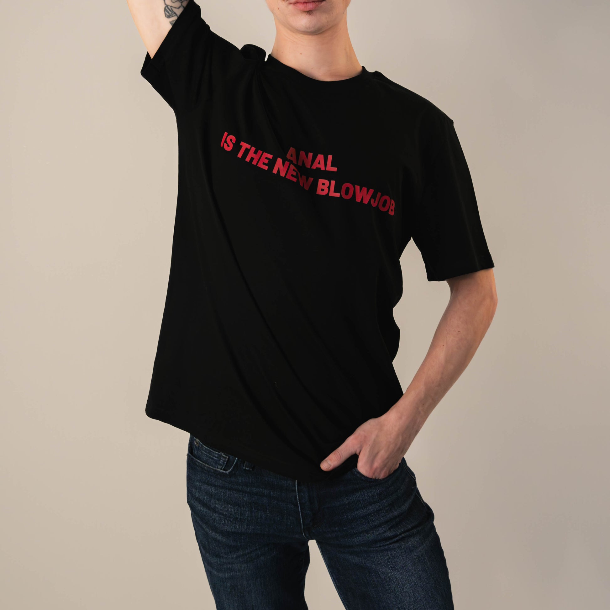 T-shirt Ana* is the new Blow*** Imprimé - Unisexe