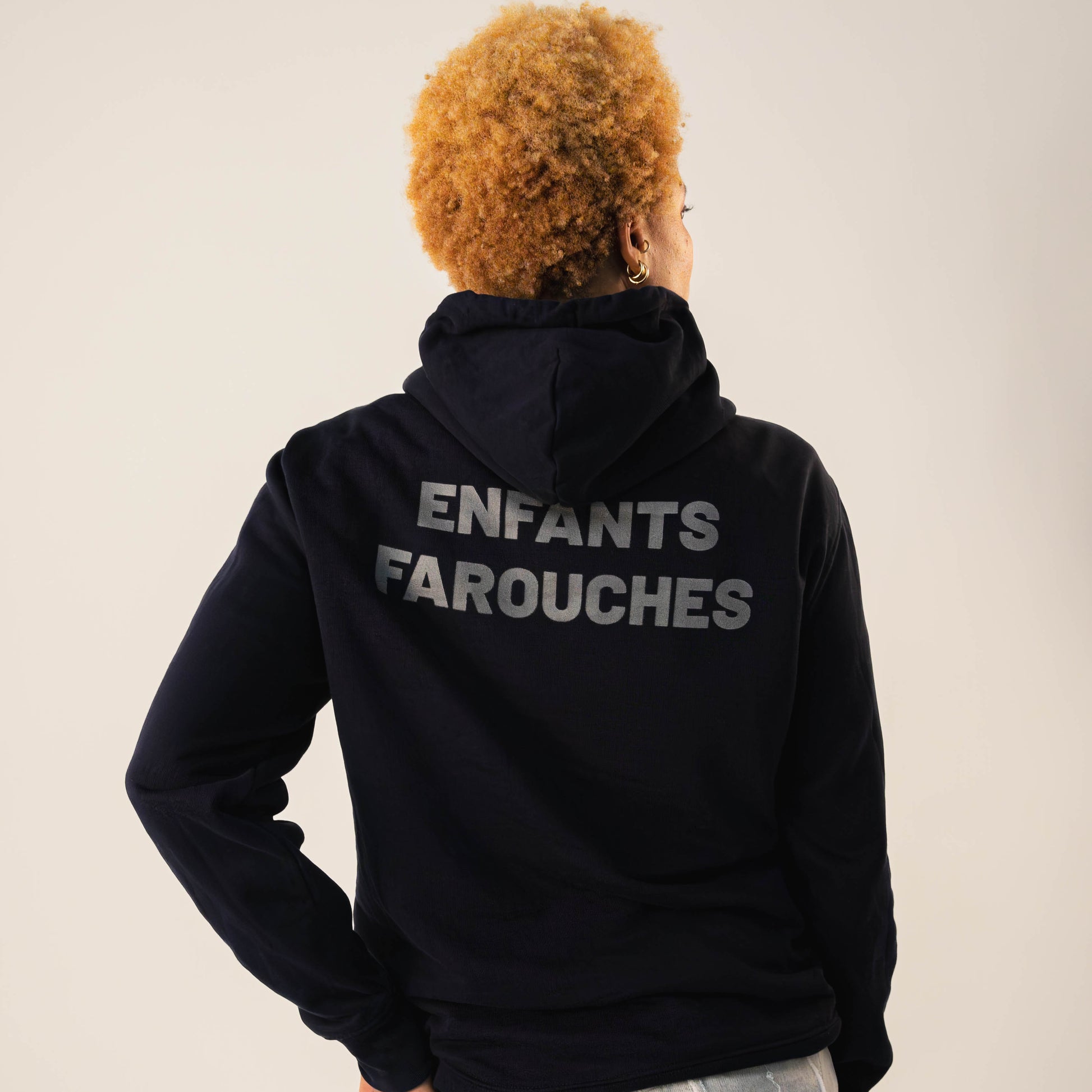 Sweat Ecologique Enfants Farouches Imprimé - Unisexe