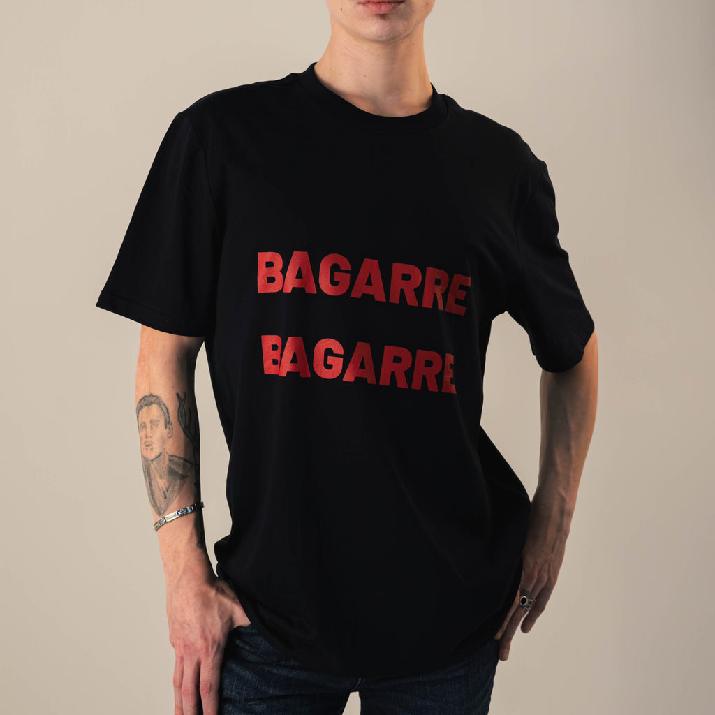 T-shirt BAGARRE BAGARRE Imprimé - Unisexe