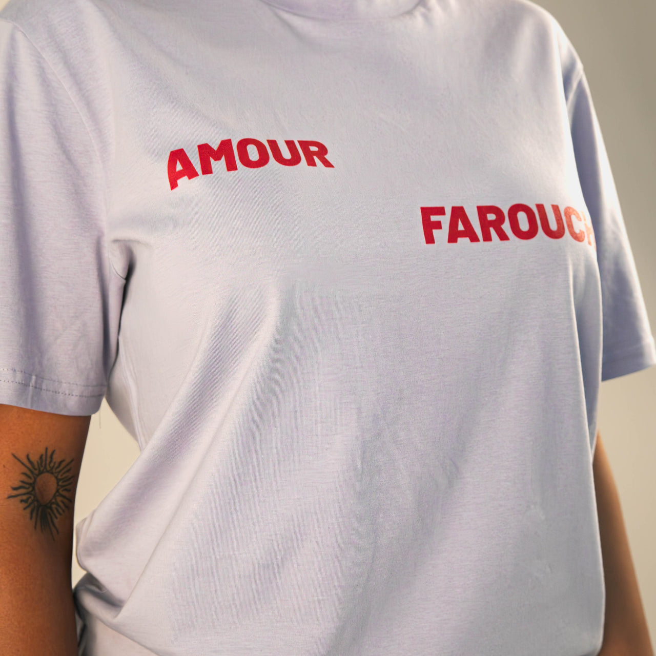 T-shirt Amour Farouche Imprimé - Unisexe