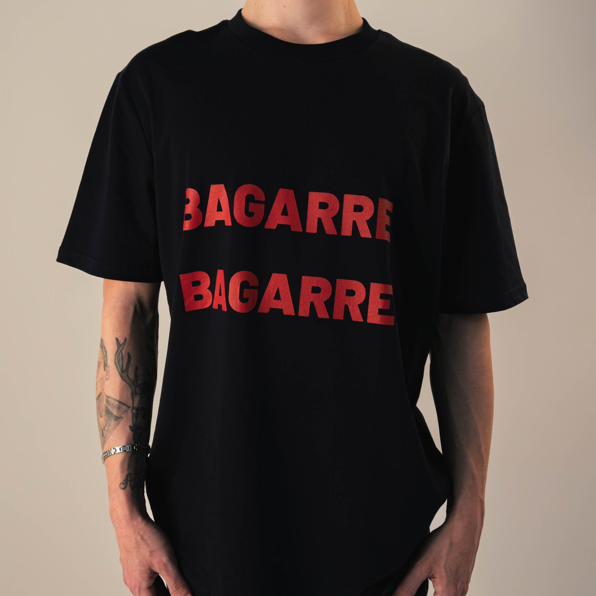 T-shirt BAGARRE BAGARRE Imprimé - Unisexe