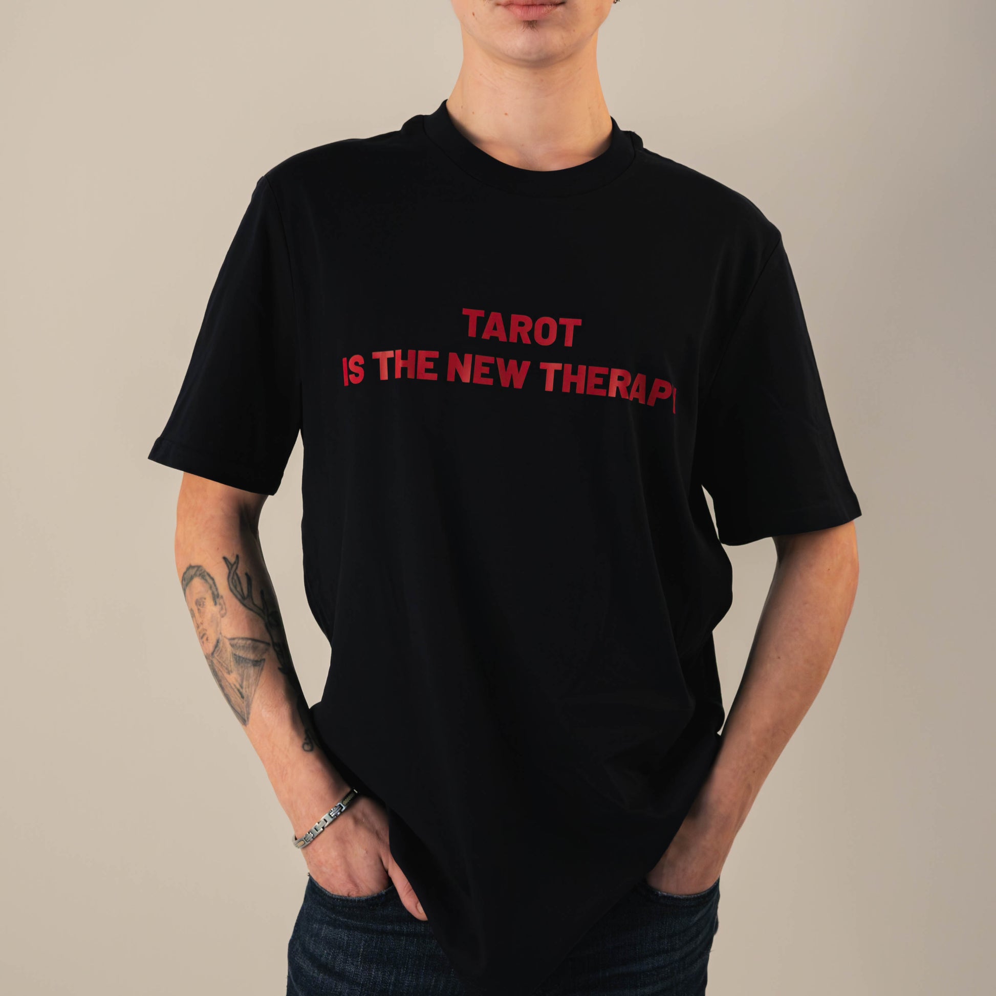 T-shirt Tarot is the new Therapy Imprimé - Unisexe