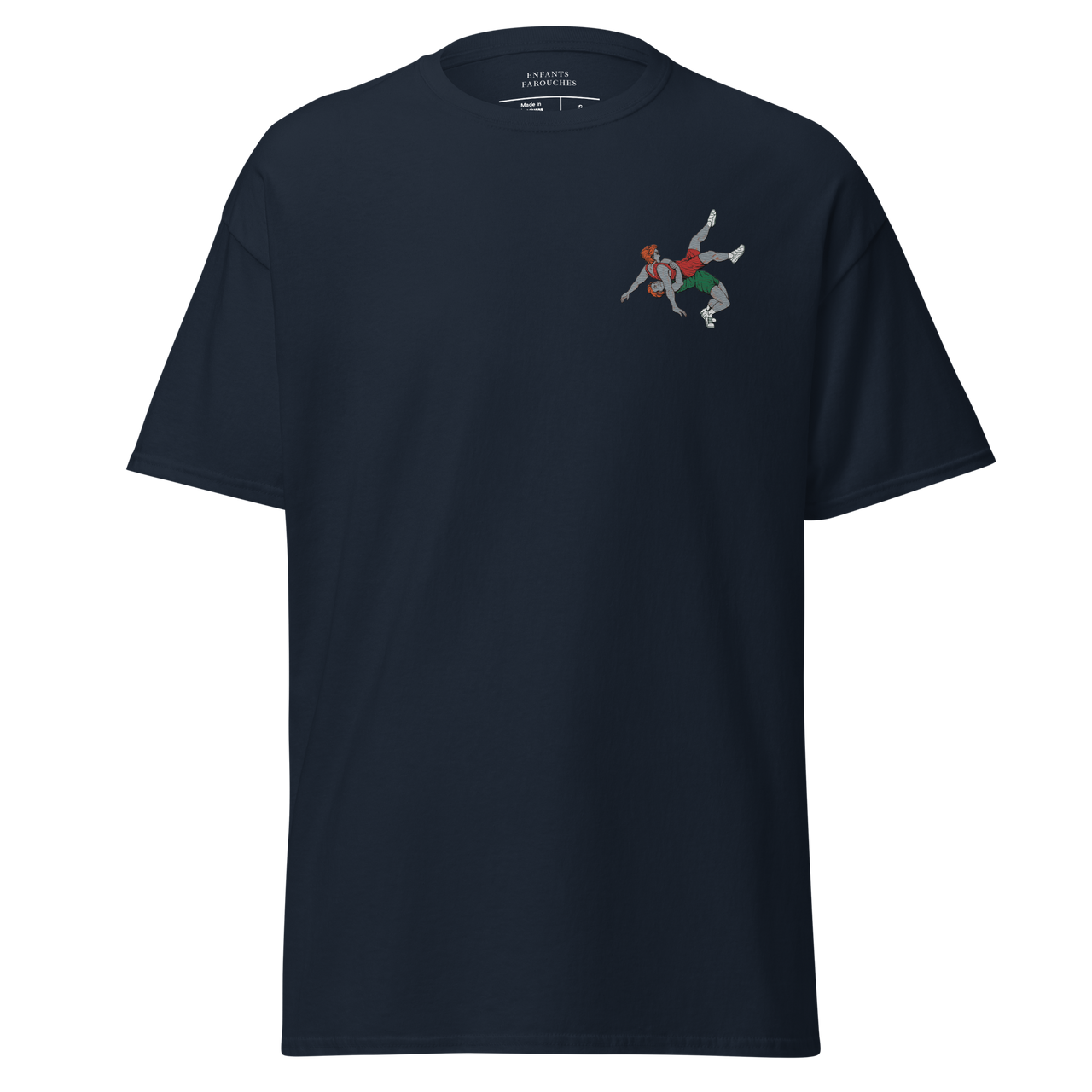 T-shirt Lutte Côté Coeur Brodé - Unisexe